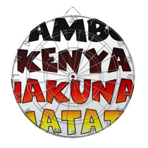 Snygg Jambo Kenya Hakuna Matata Loely Art Piltavla