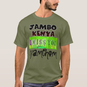 Snygg Jambo Kenya Hakuna Matata Loely Art T-shirt