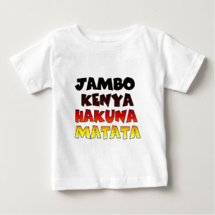 Snygg Jambo Kenya Hakuna Matata Loely Art T-shirt