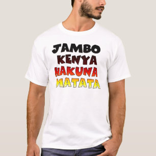 Snygg Jambo Kenya Hakuna Matata Loely Art Tee