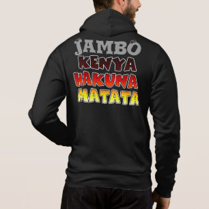 Snygg Jambo Kenya Hakuna Matata Loely Art Tee Shirt