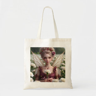 Snygg januari Fairy i Carnations Tygkasse
