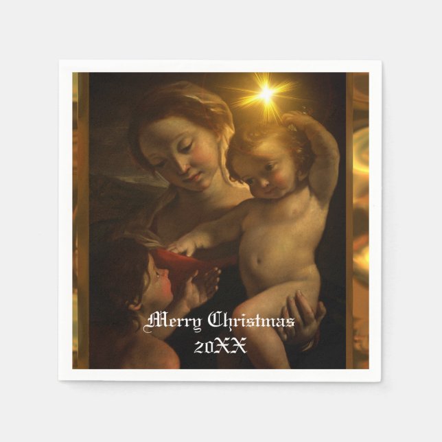 Snygg Jesus Pappersservett (Framsidan)