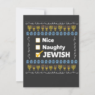 Snygg judisk Hanukkah Ugly Sweater