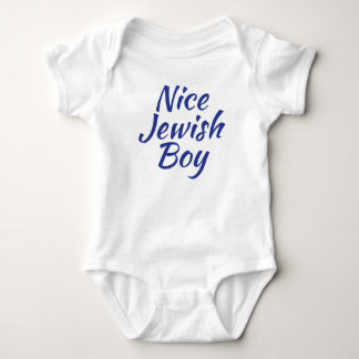 Snygg judisk pojke Baby Bodykostym Tee