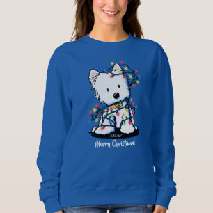Snygg Jul KiniArt Westie T Shirt