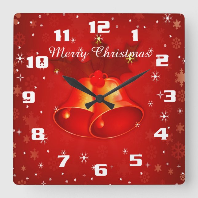 Snygg jul Klockor God jul (Framsida)