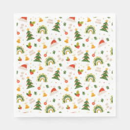 Snygg jul Mönster Pappersservett