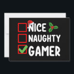 Snygg julklapp på Gamer-jullistan Inbjudningar<br><div class="desc">Snygg julklapp på Gamer-jullistan</div>