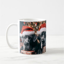 Snygg julkonst i Great dane Hundar