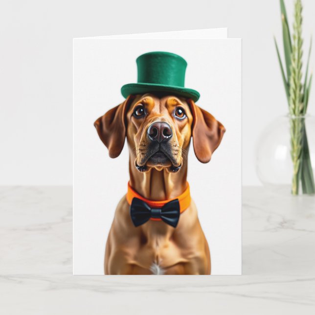 Snygg julkort för hund kort (Framsida)