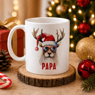 Snygg julren personalized presentkop kaffemugg