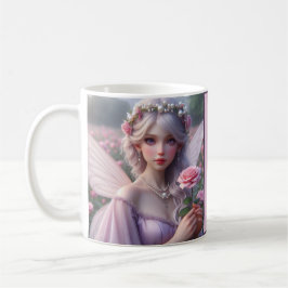 Snygg June Fairy i Ro Kaffemugg