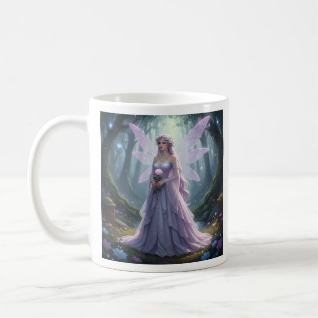 Snygg June Pearl Fairy Kaffemugg (Vänster)