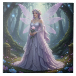 Snygg June Pearl Fairy Kakelplatta