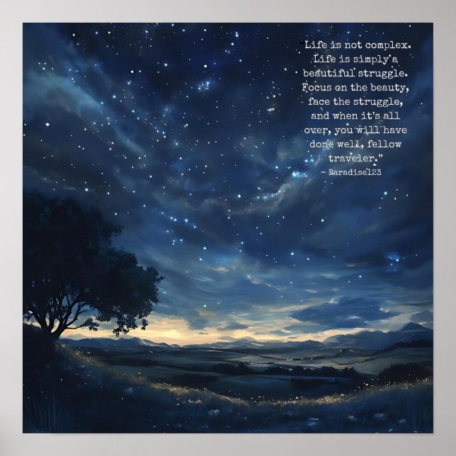 Snygg kamp poster (Framsidan)