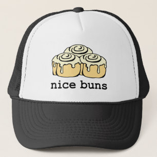 Snygg kanelkanel Roll Funny Tecknad Design Truckerkeps