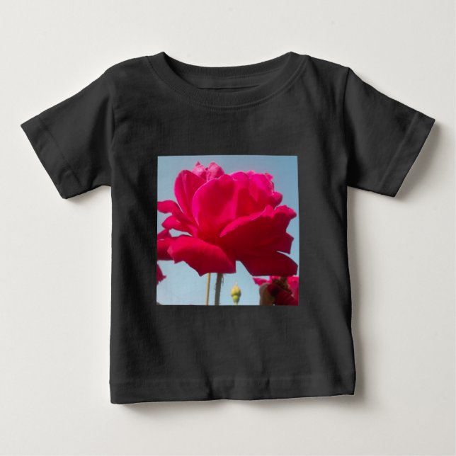 Snygg, kelestial Ro Red mot Blue Tee Shirt (Framsida)