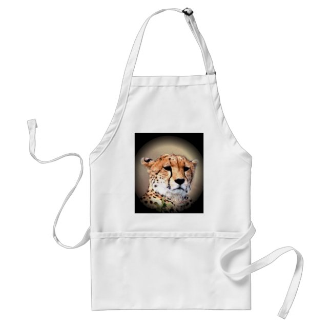 Snygg Kenya Big Cats Cheetah Customize Product Förkläde (Framsidan)