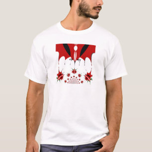 Snygg Kenya Flagga. Motif-konstdesign Tee