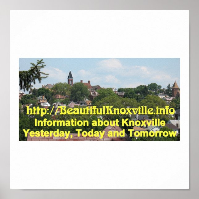 Snygg Knoxville Poster (Framsidan)