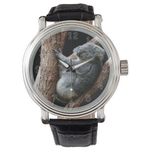 Snygg Koala Bear i Träd Armbandsur