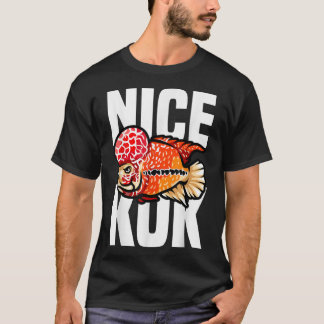 Snygg Kok Rolig Flowerhorn Cichlid Fiskägare T Shirt