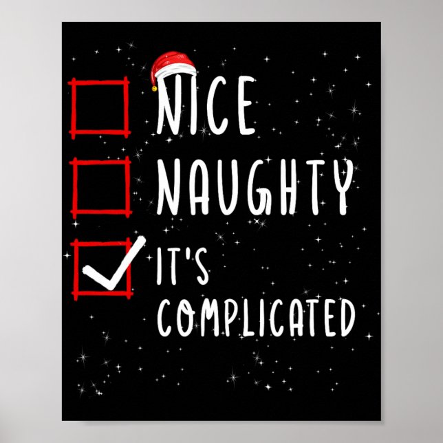 Snygg, komplikerad julklapp poster (Framsidan)
