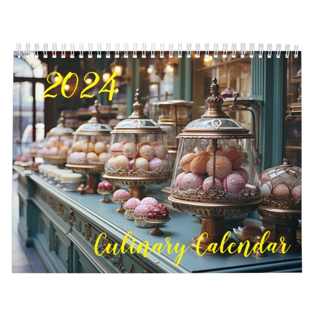Snygg konfektyr. 2024 kalender (Omslag)