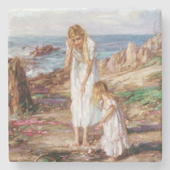 Snygg konststen Stone Underlägg (Framsidan)