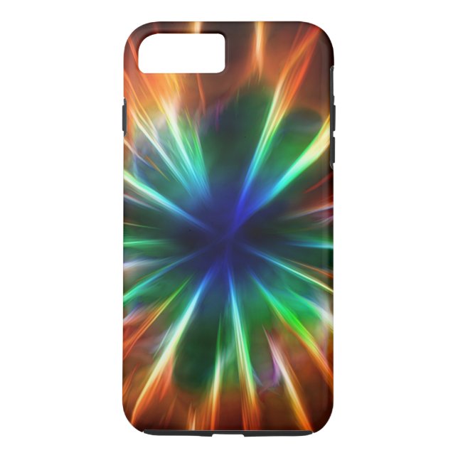 Snygg kosmisk explosion Case-Mate iPhone skal (Baksida)