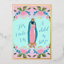 Snygg kristen jul Baby Jesus