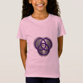 Snygg kristen Trinity Ringar med Kor T Shirt