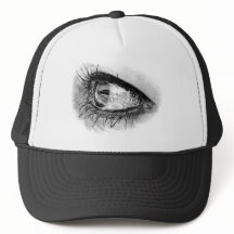 Snygg kvinna Öga i Fullt Mascara