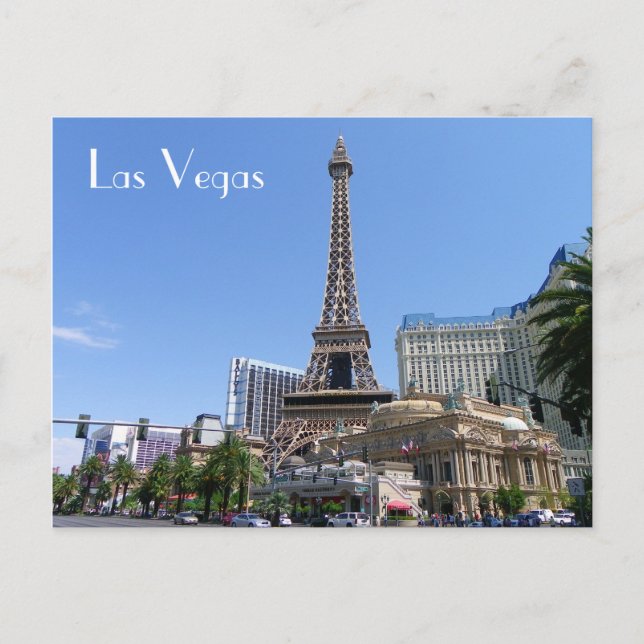 Snygg Las Vegas-vykort! Vykort (Framsida)