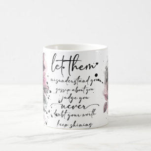 Snygg låt dem kaffemugg