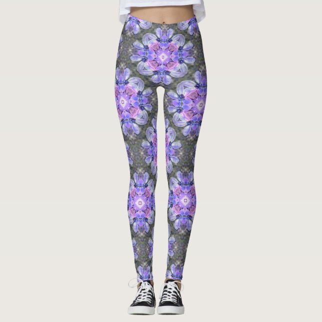 Snygg lavender.. leggings (Framsida)