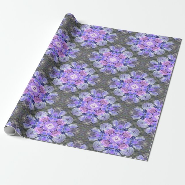 Snygg lavender.. presentpapper (Utrullad)