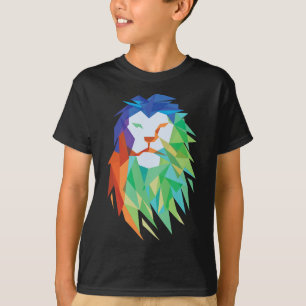 Snygg Lejon katt från Afrika Graphic T Shirt