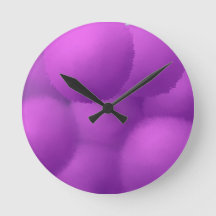 Snygg Lila Allium Flower Painting