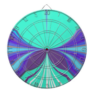 Snygg Lila Cyan motif Mönster Design Piltavla