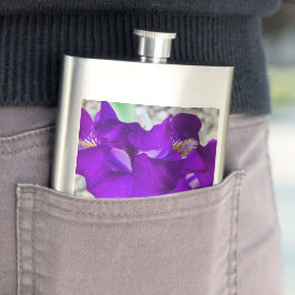 Snygg lila iris fickplunta