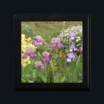 Snygg Lila Iris Flower blommigt Photo Minnesask<br><div class="desc">Snygg Lila Iris Flower blommigt Photo,  med ett helt anpassade namn. Ett originalfoto från min egen trädgård.</div>