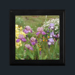 Snygg Lila Iris Flower blommigt Photo Minnesask<br><div class="desc">Snygg Lila Iris Flower blommigt Photo,  med ett helt anpassade namn. Ett originalfoto från min egen trädgård.</div>