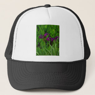 Snygg Lila Iris Keps