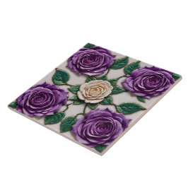 Snygg Lila Modern Collection Ro Kakelplatta