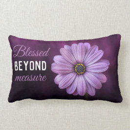 Snygg Lila välsignad utöver mått Lumbarkudde