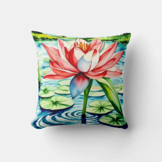 Snygg Lily Flower Cushion Kudde