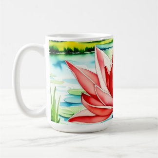 Snygg Lily Flower Mugg