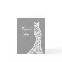 Snygg Linen-vikt-tackkort